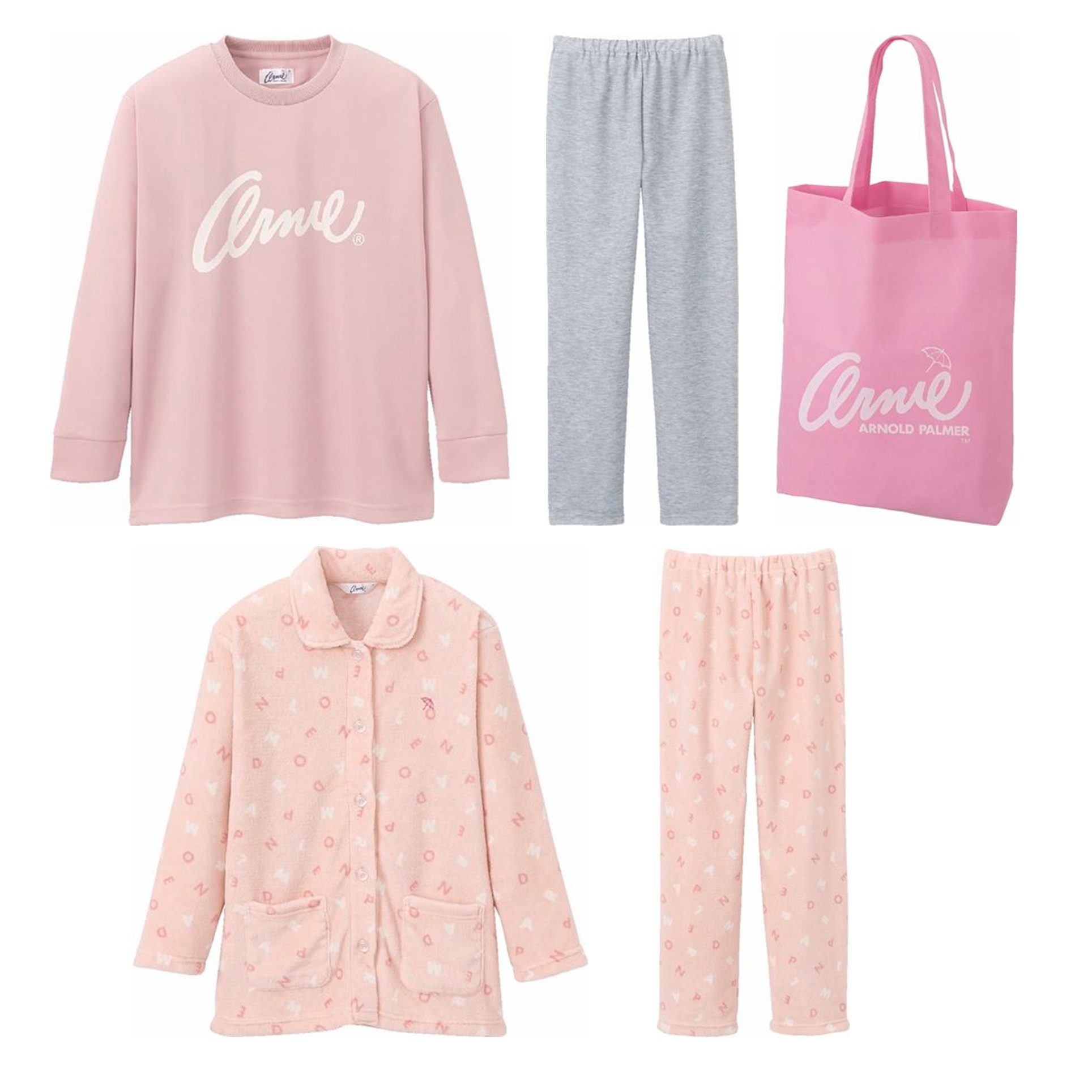 [アーニー]婦人 アーニーパジャマ福袋 ピンク L寸[157022] 商品サムネイル